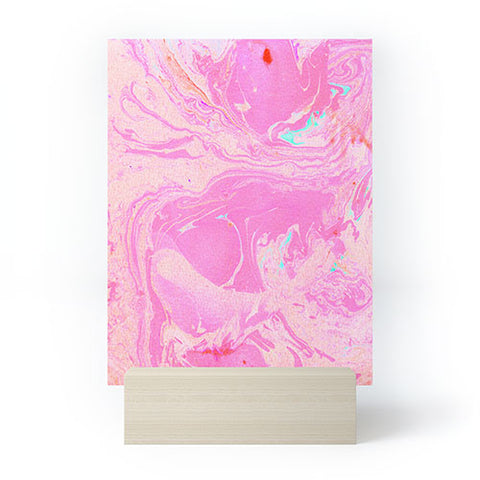 SunshineCanteen cosmic pink skies Mini Art Print
