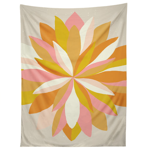 SunshineCanteen dahlia bloom Tapestry
