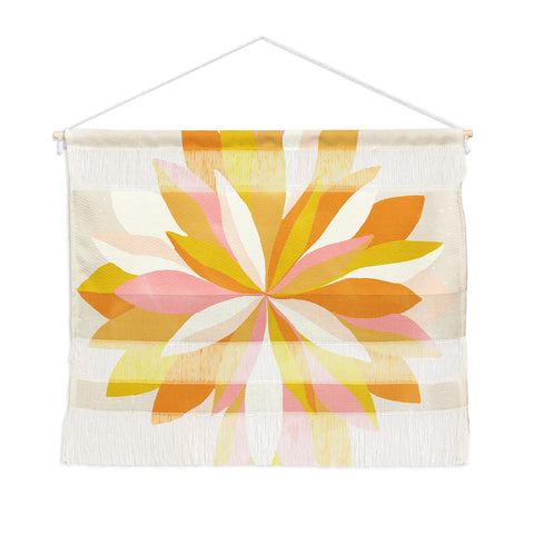 SunshineCanteen dahlia bloom Wall Hanging Landscape