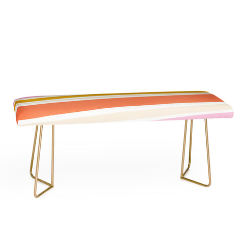 SunshineCanteen del mar stripes Bench