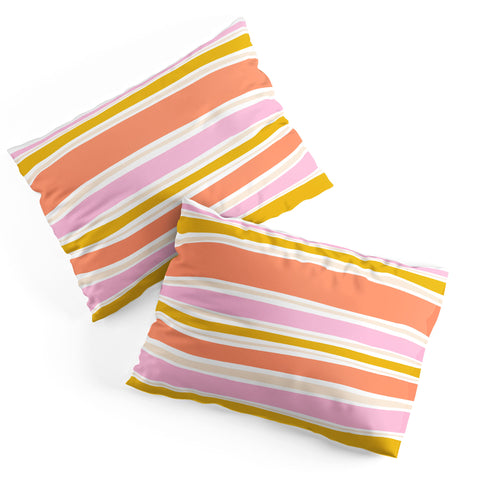 SunshineCanteen del mar stripes Pillow Shams