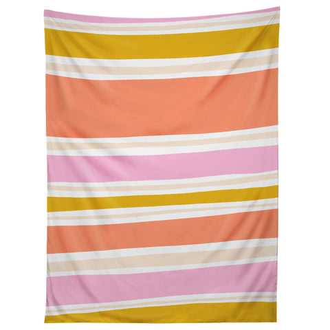 SunshineCanteen del mar stripes Tapestry