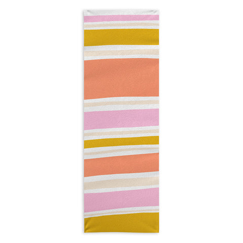 SunshineCanteen del mar stripes Yoga Towel