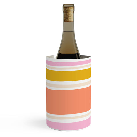 SunshineCanteen del mar stripes Wine Chiller