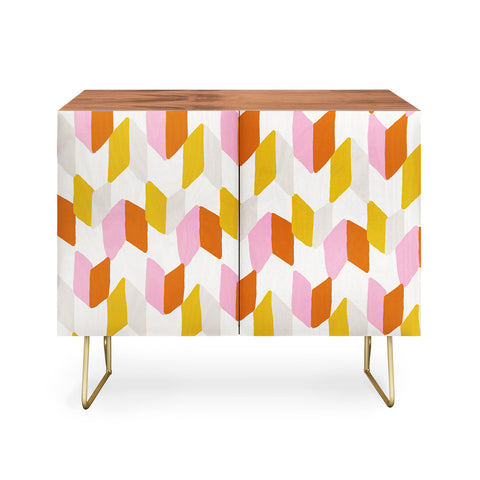SunshineCanteen delilah chevron pattern Credenza