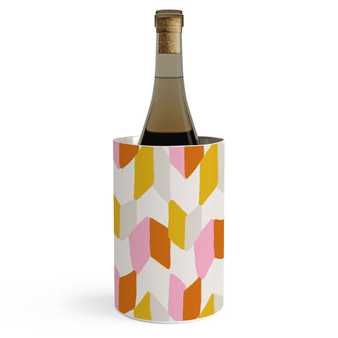 SunshineCanteen delilah chevron pattern Wine Chiller
