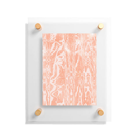 SunshineCanteen electric avenue peach Floating Acrylic Print