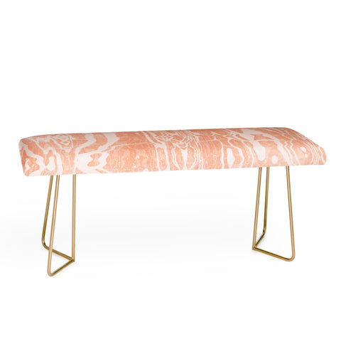 SunshineCanteen electric avenue peach Bench