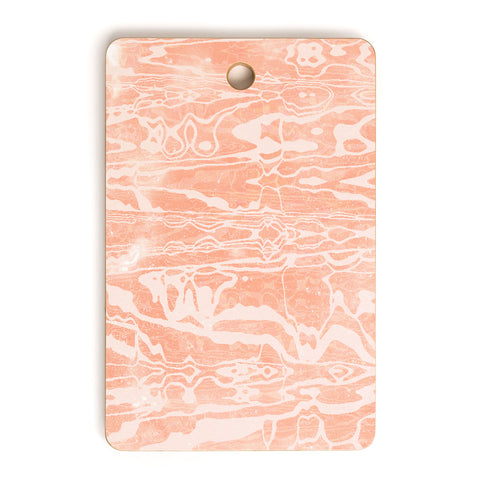 SunshineCanteen electric avenue peach Cutting Board Rectangle