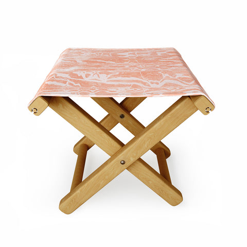 SunshineCanteen electric avenue peach Folding Stool