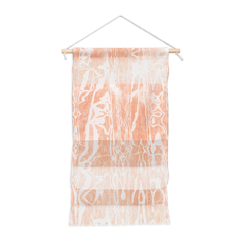 SunshineCanteen electric avenue peach Wall Hanging Portrait