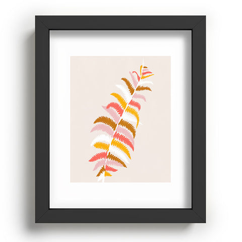 SunshineCanteen fall fern Recessed Framing Rectangle