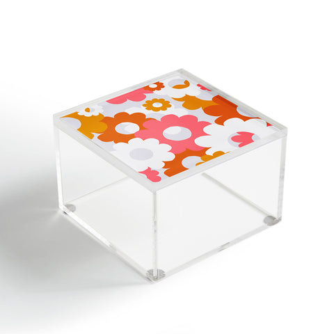 SunshineCanteen flower power 1960 Acrylic Box