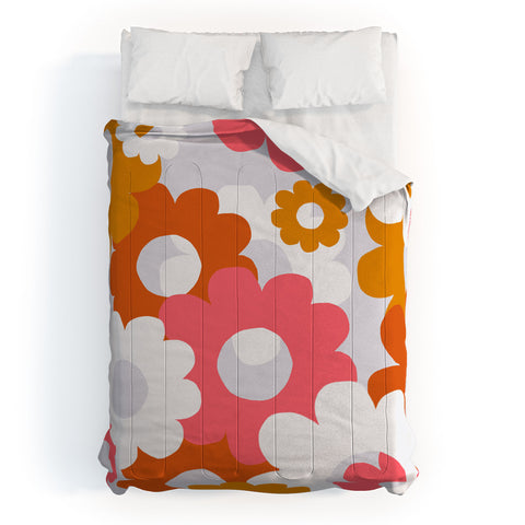 SunshineCanteen flower power 1960 Comforter