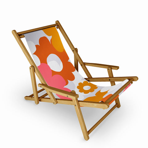 SunshineCanteen flower power 1960 Sling Chair