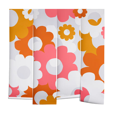 SunshineCanteen flower power 1960 Wall Mural