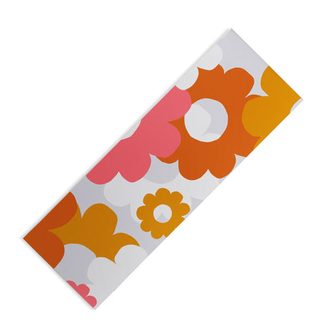 SunshineCanteen flower power 1960 Yoga Mat