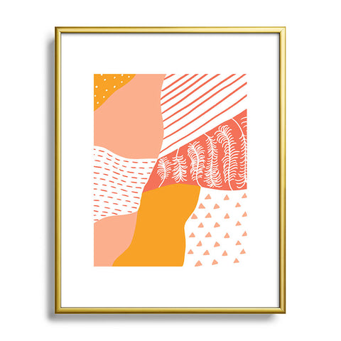 SunshineCanteen frankie Metal Framed Art Print