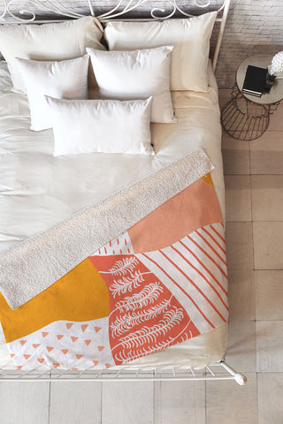 SunshineCanteen frankie Fleece Throw Blanket