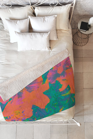 SunshineCanteen Hawaii 1965 Fleece Throw Blanket