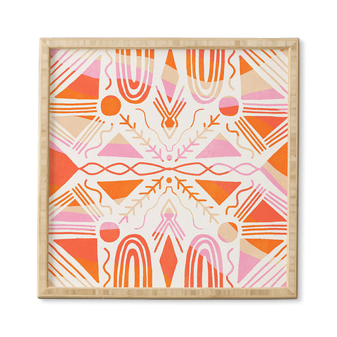 SunshineCanteen high desert Framed Wall Art