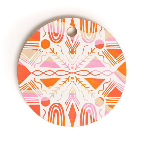 SunshineCanteen high desert Cutting Board Round