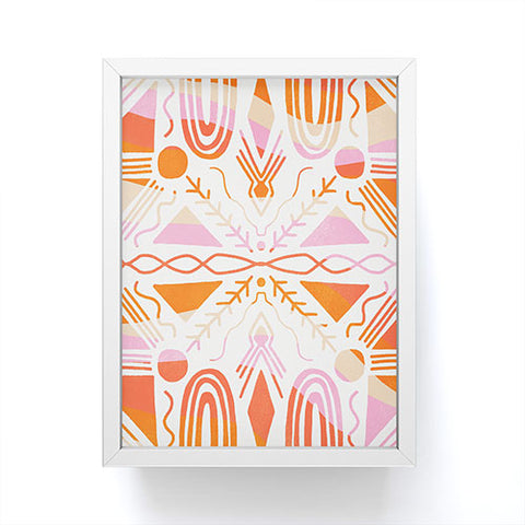 SunshineCanteen high desert Framed Mini Art Print