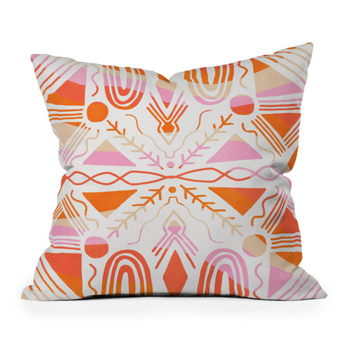 SunshineCanteen high desert Throw Pillow