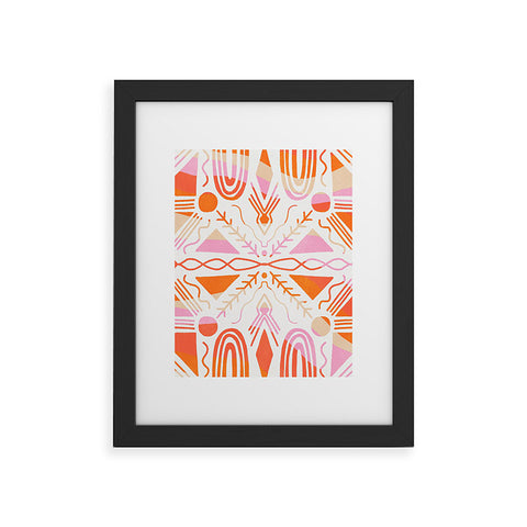 SunshineCanteen high desert Framed Art Print