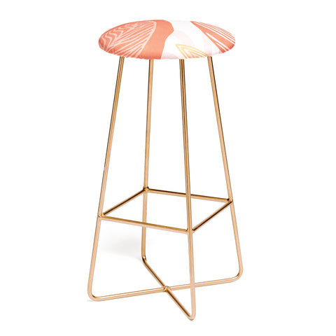 SunshineCanteen just peachy Bar Stool
