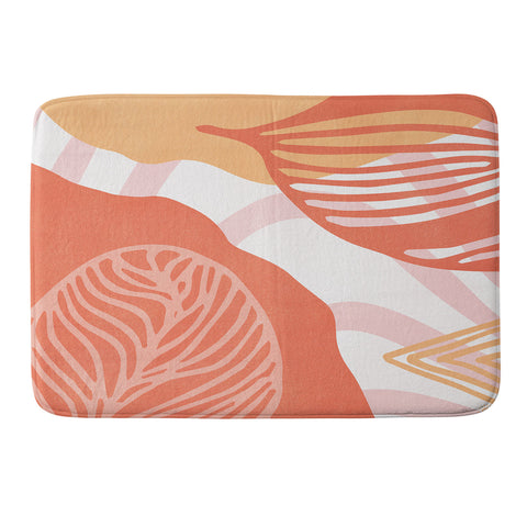 SunshineCanteen just peachy Memory Foam Bath Mat