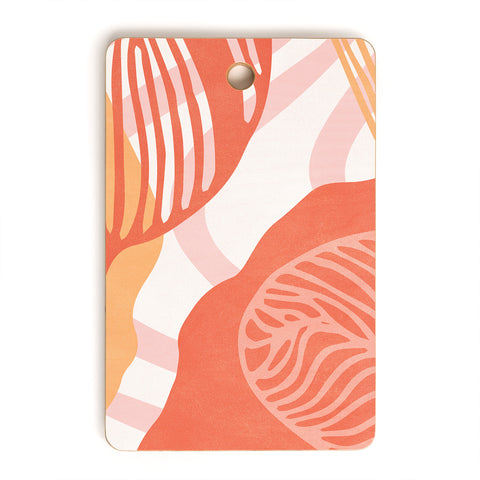 SunshineCanteen just peachy Cutting Board Rectangle