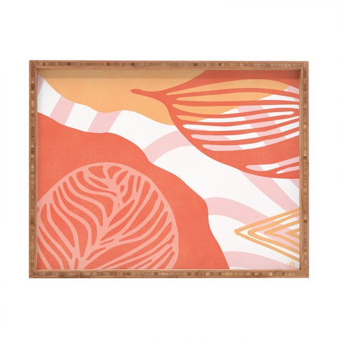 SunshineCanteen just peachy Rectangular Tray