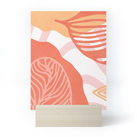 SunshineCanteen just peachy Mini Art Print