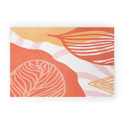 SunshineCanteen just peachy Welcome Mat