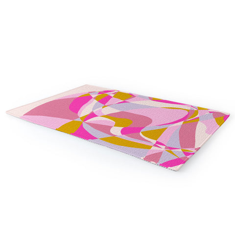 SunshineCanteen kaleidoscope mountain Area Rug