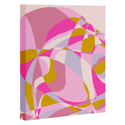 SunshineCanteen kaleidoscope mountain Art Canvas