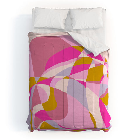 SunshineCanteen kaleidoscope mountain Comforter