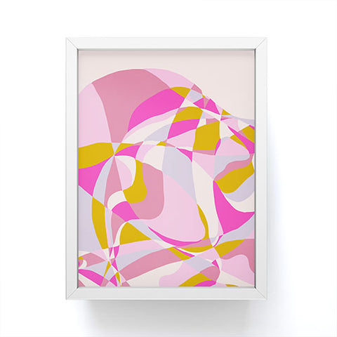 SunshineCanteen kaleidoscope mountain Framed Mini Art Print
