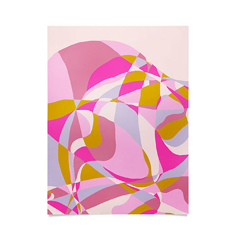 SunshineCanteen kaleidoscope mountain Poster