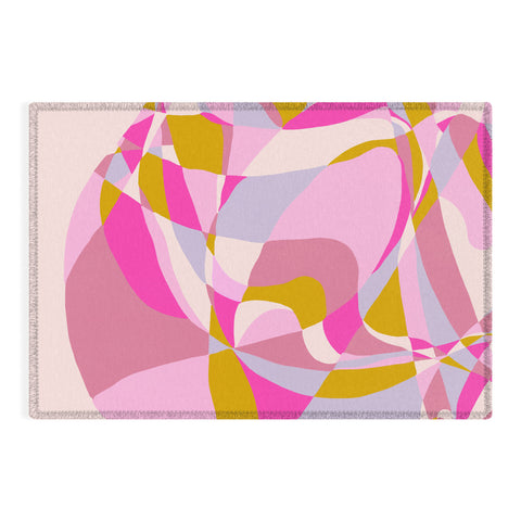 SunshineCanteen kaleidoscope mountain Outdoor Rug