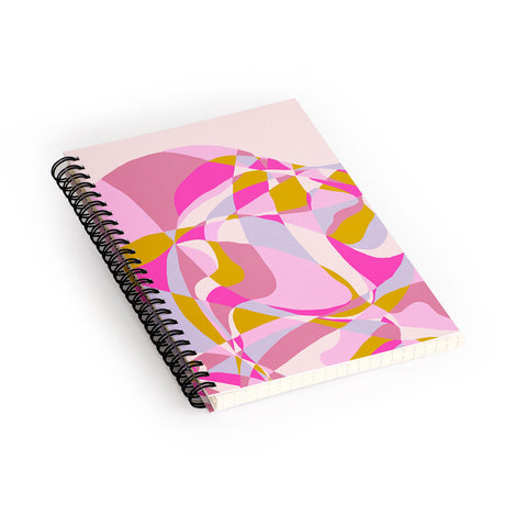SunshineCanteen kaleidoscope mountain Spiral Notebook