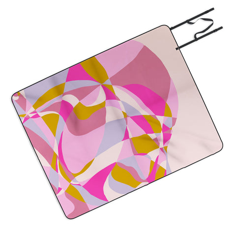 SunshineCanteen kaleidoscope mountain Picnic Blanket