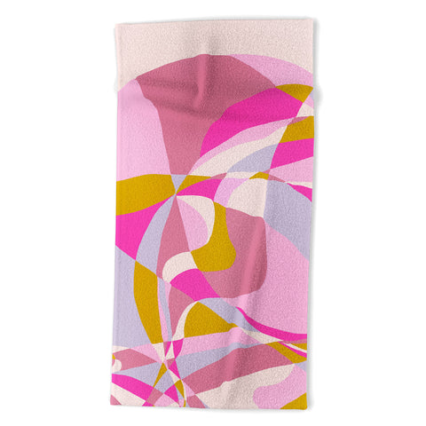 SunshineCanteen kaleidoscope mountain Beach Towel