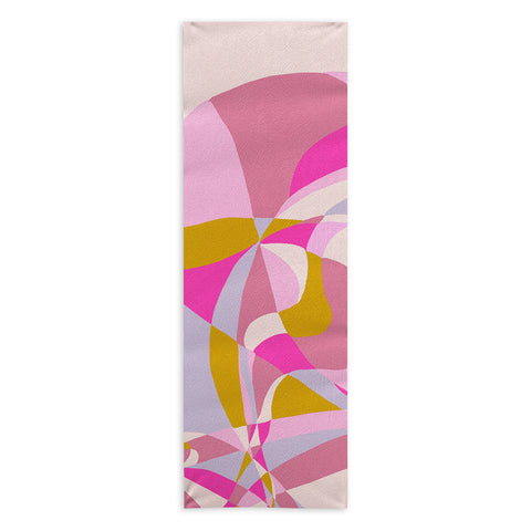 SunshineCanteen kaleidoscope mountain Yoga Towel