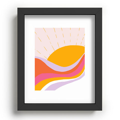 SunshineCanteen laurel canyon sunrise Recessed Framing Rectangle
