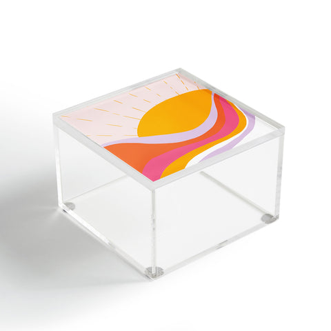 SunshineCanteen laurel canyon sunrise Acrylic Box