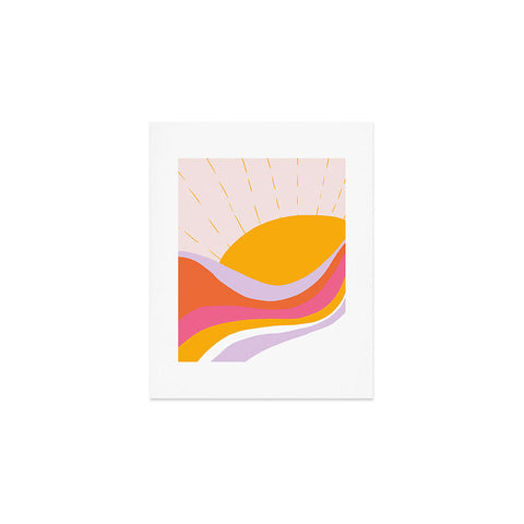 SunshineCanteen laurel canyon sunrise Art Print