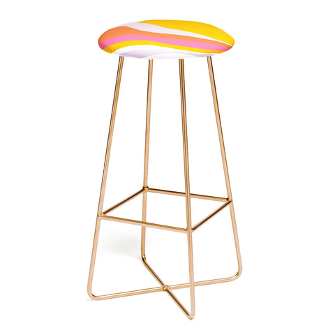 SunshineCanteen laurel canyon sunrise Bar Stool