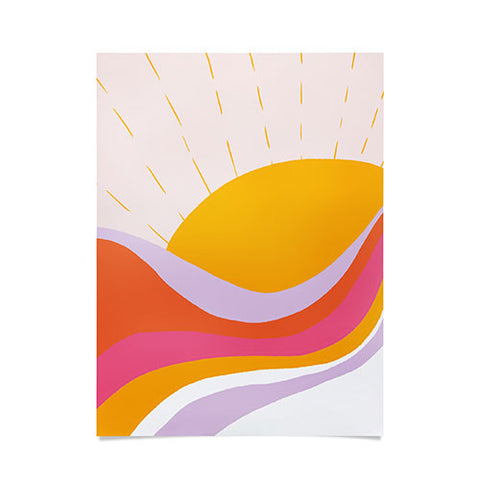 SunshineCanteen laurel canyon sunrise Poster